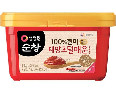 전혀안매운고추장