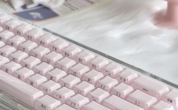 젤리 크리스탈 측면 각인 OEM 키캡