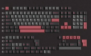 가성비 끝판왕 163 키 더블 샷 GMK Evil Dolch 키캡 품질 보장