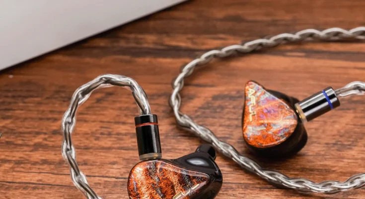 AFUL Performer 5 HiFi IEM 1DD + 4BA 하이브리드 드라이버 헤드셋