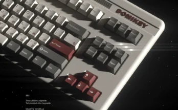 Domikey 우주 비행사 체리 프로필 abs doubleshot keycap mx 스템 키보드 포커 87 104 gh60 xd64 xd68 xd84 BM60 BM65 BM68 BM80