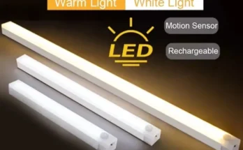 LED 바 조명 C타입 충전식 모션 센서