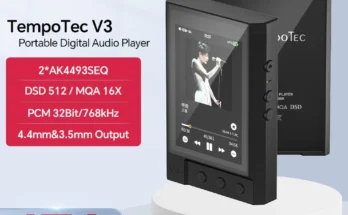 지금까지 만난 제품 중 최고 TempoTec V3 HIFI 음악 플레이어 최고의 품질을 가진 제품입니다