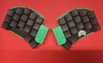 맞춤형 듀얼 모드 핫 플러그 Kailh Choc V1 기계식 키보드 레이아웃