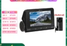 70mai 4K 대시 캠 A810 울트라 HD 내장 GPS ADAS 자동 레코드 150FOV 모션 감지 70mai A810 4G 자동차 DVR 지지대 후면 캠