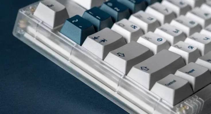 GMK 프러시안 경고 테마 키캡