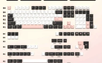 KBDiy GMK 올리비아 키캡 기계식 키보드용