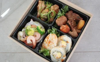 고급도시락용기