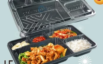 돈까스 도시락용기 5칸