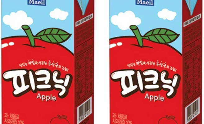 매일유업 피크닉 사과