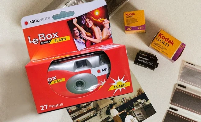 코닥 일회용카메라 펀세이버 27