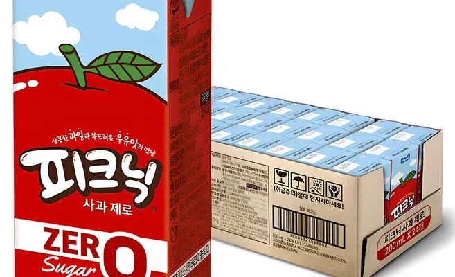 피크닉 제로 사과