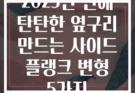 2025년 만에 탄탄한 옆구리 만드는 사이드 플랭크 변형 5가지
