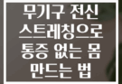 무기구 전신 스트레칭으로 통증 없는 몸 만드는 법