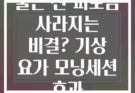 출근 전 피로감 사라지는 비결? 기상 요가 모닝세션 효과