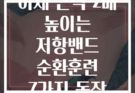 하체 근력 2배 높이는 저항밴드 순환훈련 7가지 동작
