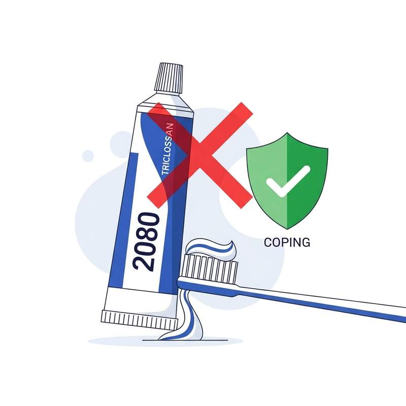 트리클로산 및 2080 치약: 안전성에 대한 우려와 대처 방법